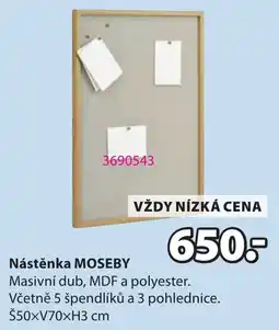 JYSK Nástěnka MOSEBY nabídka
