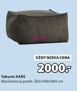 JYSK Aars taburet nabídka
