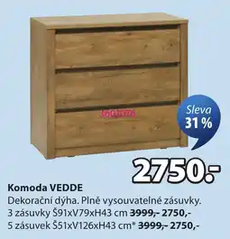 JYSK Vedde komoda nabídka