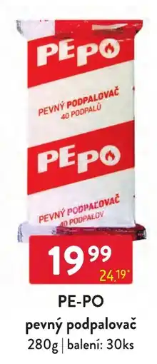 Qanto Pe-po pevný podpalovač nabídka