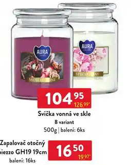 Qanto Aura svíčka vonná ve skle nabídka