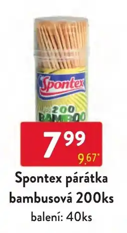 Qanto Spontex párátka bambusová nabídka