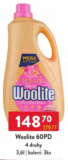 Qanto Woolite keratin therapy nabídka
