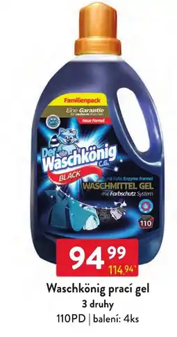 Qanto Waschkönig prací gel nabídka