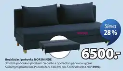 JYSK Norsminde rozkládací pohovka nabídka