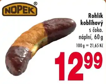 Nopek rohlík koblihový s čoko