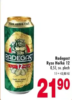 Qanto Radegast Ryze Hořká 12 nabídka