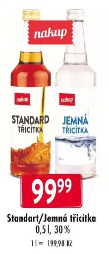 Qanto nakup standard třicítka / nakup jemná třicítka nabídka