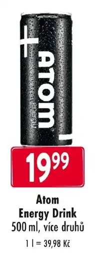 Qanto Atom Energy Drink nabídka