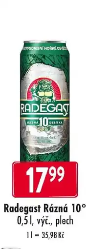 Qanto Radegast Rázná 10° nabídka