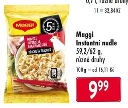 Qanto Maggi Instantní nudle nabídka