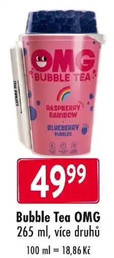 Qanto Bubble Tea OMG nabídka
