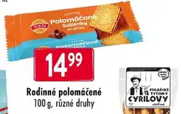 Qanto Sedita polomáčené sušenky mlíčné nabídka