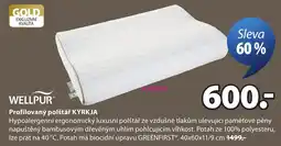 JYSK Wellpur Profilovaný polštář KYRKJA nabídka