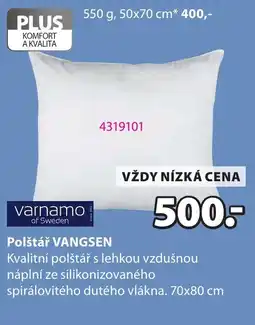 JYSK Varnamo polštář vangsen nabídka