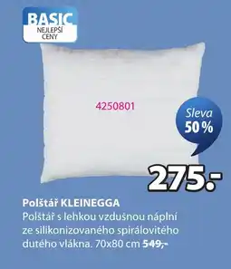 JYSK KLEINEGGA Polštář nabídka