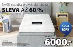 JYSK Dreamzone pěnová matrace svinnna nabídka