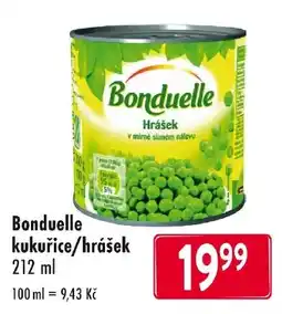 Qanto Bonduelle kukuřice/hrášek nabídka