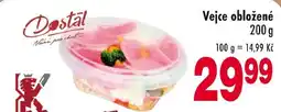 Qanto Dostál vejce obložené nabídka