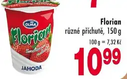 Qanto Olma floriam různé příchutě nabídka