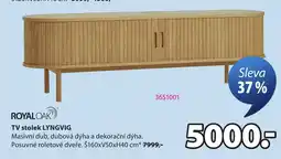 JYSK Royal Oak TV stolec Lyngvig nabídka