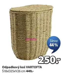 JYSK VARTOFTA Odpadkový koš nabídka