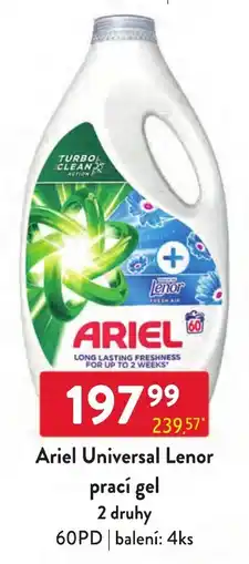 Qanto Ariel Universal Lenor prací gel nabídka