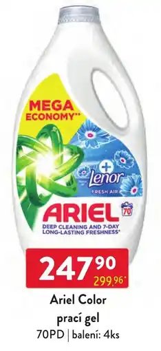 Qanto Ariel Color prací gel nabídka