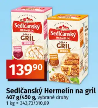 Sedlčanský Hermelin na gril