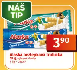 COOP TIP Alaska bezlepková trubička nabídka