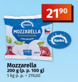 COOP TIP Ranko Mozzarella nabídka