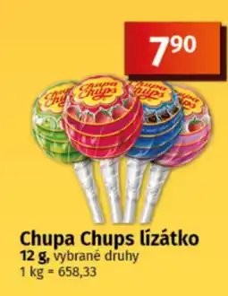 COOP TIP Chupa Chups lízátko nabídka