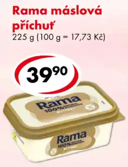 CBA Rama máslová příchuť nabídka