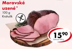 CBA Krahulík moravské uzené nabídka
