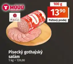 COOP TIP Múúú písecký gothajský salám nabídka