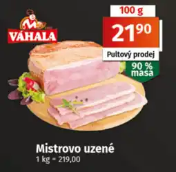 COOP TIP Váhala Mistrovo uzené nabídka