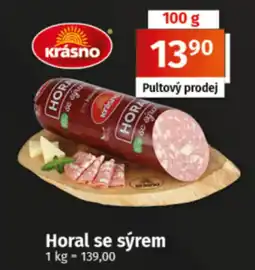 COOP TIP Krášno Horal se sýrem nabídka
