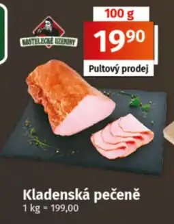 COOP TIP Kostelecké uzeniny Kladenská pečeně nabídka