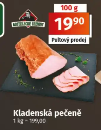 COOP TIP Kostelecké uzeniny Kladenská pečeně nabídka