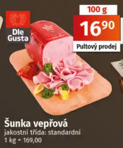 COOP TIP Die Gusta šunka vepřová nabídka