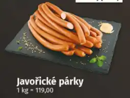 COOP TIP Javořické párky nabídka