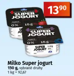 COOP TIP Milko super jogurt nabídka