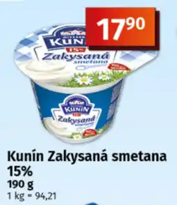 COOP TIP Kunín Zakysaná smetana nabídka