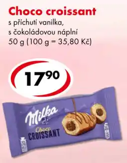 CBA Milka Choco croissant nabídka