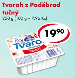 CBA M milion Tvaroh z Poděbrad Tučný nabídka