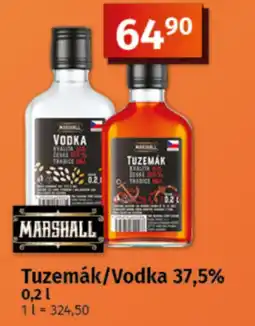 COOP TIP Marshall Tuzemák/Vodka 37,5% nabídka
