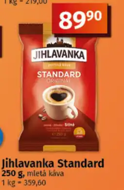 COOP TIP Jihlavanka Standard nabídka