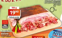 COOP TIP Dle Gusta Anglická slanina nabídka