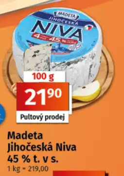 COOP TIP Madeta Jihočeská Niva nabídka