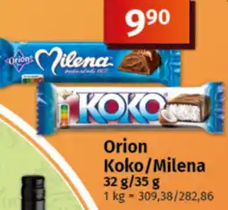 COOP TIP Orion Koko/Milena nabídka